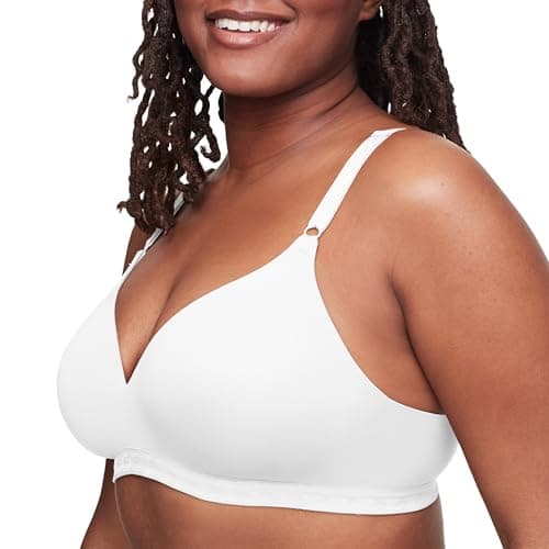 Warner's womens Cloud 9 Super Soft Wireless Lightly Lined Comfort 1269 bras, White, 36A US - Image 1