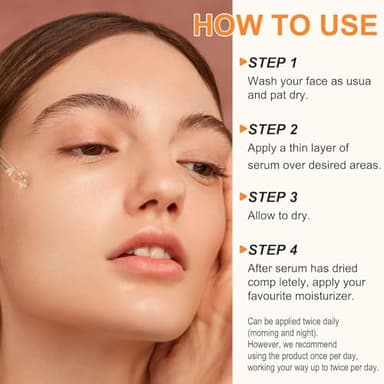 Premium 20% Vitamin C Serum For Face with Hyaluronic Acid, Retinol & Amino Acids - Boost Skin Collagen,Hydrate & Plump Skin, Anti Aging & Wrinkle Facial Serum (4 Fl Oz (Pack of 1)) - Image 4