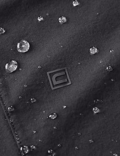 CRZ YOGA Athletic Joggers for Men 31" Lightweight Water Resistant Outdoor Workout Pants with Zip Pockets Ink Gray Large - Image 5