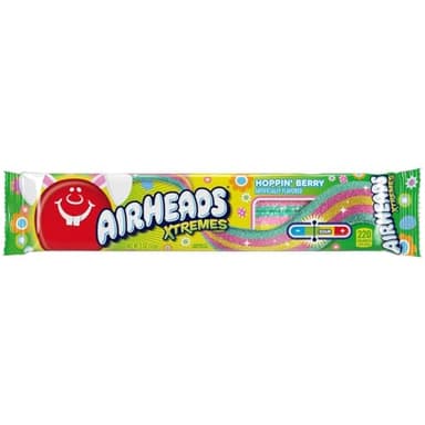 Airheads Xtremes, Sweetly Sour Spring Edition Hoppin Berry Flavored Candy Belts, Easter Baskets, 2oz (Pack of 18) - Image 3