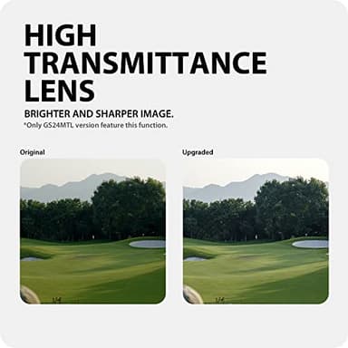 Gogogo Sport Vpro GS24 Golf & Hunting Laser Rangefinder, 7X Magnification, 1200 Yard Distance Measuring Range Finder with High-Precision Flag Pole Locking Vibration Function Slope Mode Continuous Scan - Image 7