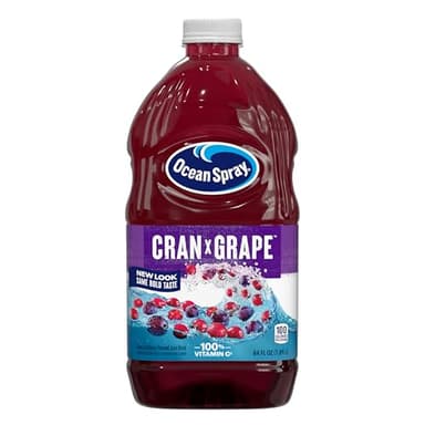 Ocean Spray Crangrape Drink, 64-Ounce Bottles (Pack of 8) - Image 1