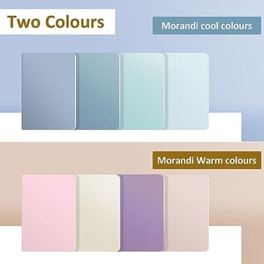 Ddaowanx 48 Pack Colorful Lined Notebooks, Journals in Bulk, 72 Pages, 36 Sheets,8.3x5.5 Inch, A5 Size, Travel Writing Notebooks Journal for Office School Supplie(Lined-48pack, 8 Colors) - Image 3