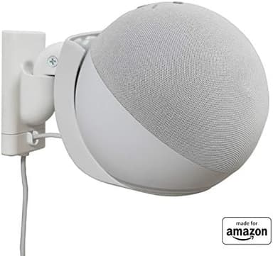 Made For Amazon Wall Mount, White, Echo (4th generation - Image 2