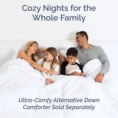 King Sheets Set 6 Piece - Includes 4 Pillowcases - Bed Sheets King Size - Soft Hotel Luxury Bedding - Cooling, Comfy & Breathable - 1 Flat & 1 Fitted & 4 Pillowcases w/ Deep Pockets - Heathered Beige - Image 7