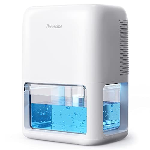 BREEZOME 60 OZ Dehumidifiers for Home, Dual-Semiconductor Quiet Dehumidifier with Timer Sleep Mode Auto-Off 7 Colors Light Portable Small Dehumidifiers for Bathroom, Cloakroom, RV - Image 1