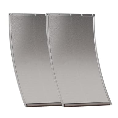 2 Pack Large Dog Door Replacement Flaps with Screws, Compatible with PetSafe Freedom Doggie Doors PAC11-11039,Pet Door Replacement Flap Measures 10 1/8" X 16 7/8", Flexible, Durable, BPA-Free - Image 1