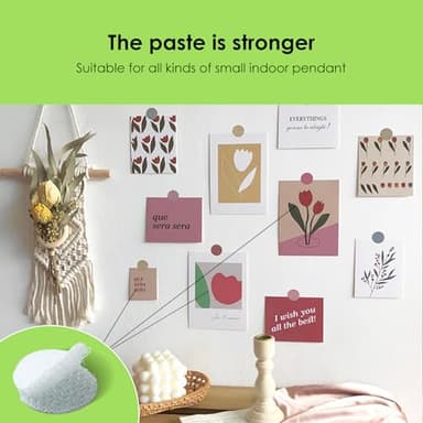 1000 Pcs | 500 Pairs | 0.59inch Diameter | 100% Nylon | Hook and Loop Fastener Self Adhesive Strong Round Circle Sticky Sticker Dots for Arts and Crafts School Classroom Home and Office Use, White - Image 7