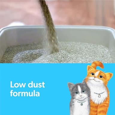 Fresh Step Clumping Cat Litter, Multi-Cat, Long Lasting Odor Control Kitty Litter with Activated Charcoal, Low Dust Formula, 14 lb - Image 7