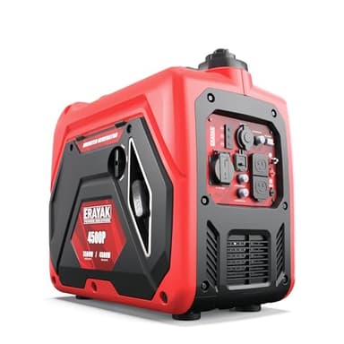 ERAYAK 4500W Portable Inverter Generator for Home Use, Super Quiet Small Generator for Camping Outdoor Emergency Power Backup, Gas Powered Engine, ECO Mode, EPA Compliant - Image 1