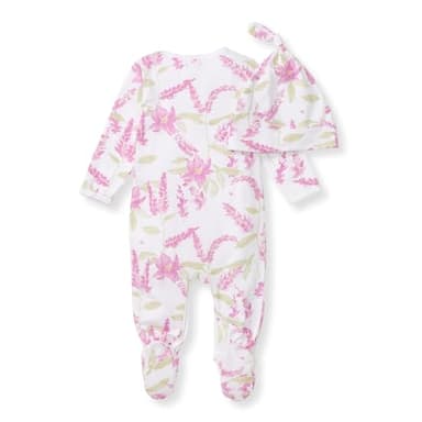 Burt's Bees Baby Baby Girls Romper - 100% Organic Cotton, One-Piece Shortall Girl Outfit for Sizes Newborn to 24 Months - Image 2