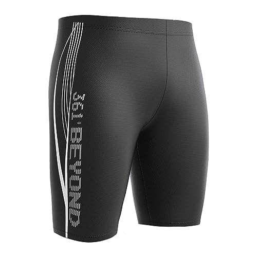 361° Swim Jammers for Men, Pro Racing Training Swimsuit, Chlorine Resistant Endurance Swimming Pants Triathlon Tech Suit 3XL - Image 1