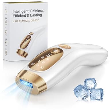 UENMOON Laser Hair Removal for Women and Men - IPL Hair Removal with Ice-Cooling System for Painless & Long-Lasting Result, Whole Body Hair Removal - Image 1