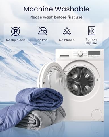 ZonLi Cooling Blanket,Queen Size Arc-Chill Cooling Blanket with Breathable Fabric, Q-Max>0.4, Perfect for Hot Sleepers, Ideal for Summer,Grey, 90"x108" - Image 6