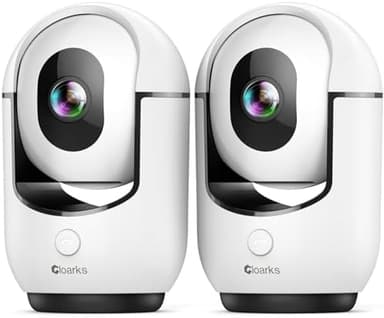2K Pan/Tilt Security Camera, WiFi Indoor Camera for Home Security with AI Motion Detection, Baby/Pet Camera with Phone App, Color Night Vision, 2-Way Audio, 24/7, Siren, TF/Cloud Storage - 2 Pack - Image 3