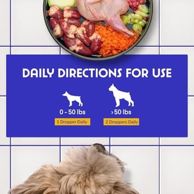 Wonder Paws Milk Thistle, Liver Support for Dogs, Supports Kidney Function for Pets, Detox, Hepatic Support, with Wild Alaskan Salmon Oil & Curcumin, Omega 3 EPA & DHA (2 Oz) - Image 6