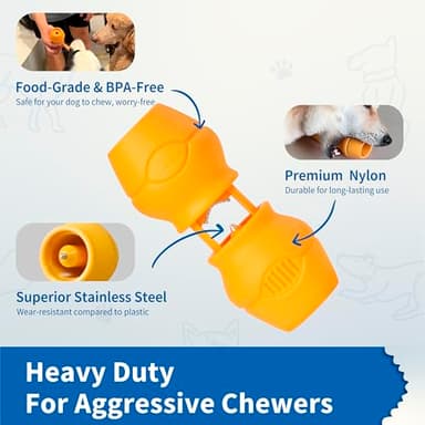 PetClan Chewise Bully Stick Holder, Improved Bully Sticks Holder, Ultimate Secure Heavy Duty, BPA-Free Safety Device to Prevent Choking, Fits Various Bully Sticks and Dog Sizes - Image 3