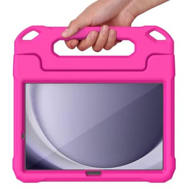 SUPLIK Kids Case for Samsung Galaxy Tab A9 Plus 11 Inch 2023 (SM-X210/X216/X218), Galaxy Tab A9+ 11" Case with Screen Protector, Durable Shockproof Lightweight Stand Handle Cover for Kids, Pink - Image 8