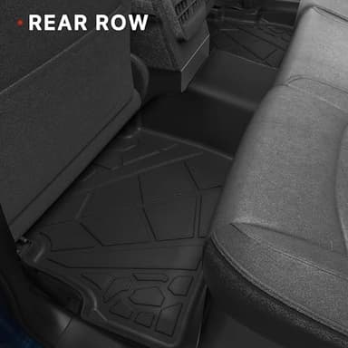 KARPAL Floor Mats Fit for Mazda CX5 2017-2025, All Weather TPE Guard Accessories Anti-Slip Car Mats, 1st & 2nd Row with Cargo Liner - Image 4