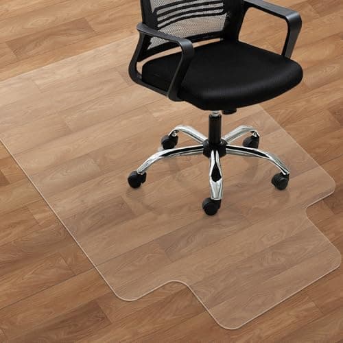 SHAREWIN Office Chair Mat for Hardwood Floors - 36"x47" Desk Chair Mats Home Floor Protector Heavy Duty - Easy Clean - Image 1