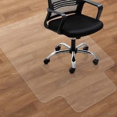 SHAREWIN Office Chair Mat for Hardwood Floors - 36"x47" Desk Chair Mats Home Floor Protector Heavy Duty - Easy Clean - Image 1
