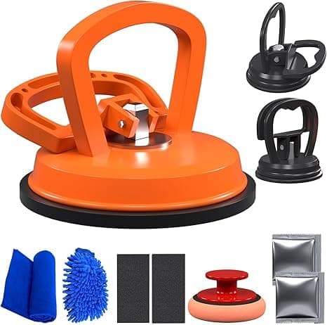 Dent Puller – Multi-Use Car Dent Puller Tool Kit, 10-in-1 Suction Cup Dent Remover for Vehicle Repair, Glass, Tile & Object Lifting