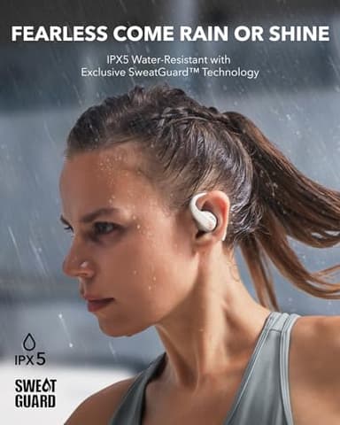 Soundcore by Anker AeroFit Pro Open-Ear Headphones, Ultra Comfort, Secure Fit, Ergonomic Design, Rich Sound with LDAC, Bluetooth 5.3, IP55 Water-Resistant, 46H Playtime, App Control, Wireless Earbuds - Image 5