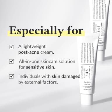 Dr.Althea 345 Relief Cream, Daily Face Moisturizer, Blemish Relief Care, Soothing Recovery & Moisture, Korean Vegan Skin Care for All Skin Types, 1.69 Fl Oz (Pack of 1) - Image 5