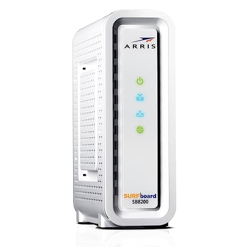 ARRIS (SB8200-RB) - Cable Modem - Fast DOCSIS 3.1 32x8 Gigabit Cable Modem , Approved for Comcast Xfinity, Cox, Charter Spectrum, & more | 1 Gbps Max Internet Speed, 4 OFDM Channels - Renewed - Image 1
