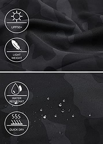 Libin Women's Camo Cargo Joggers Lightweight Quick Dry Hiking Pants Athletic Lounge Casual Travel, Camo Black M - Image 5