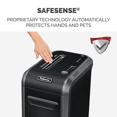 Fellowes Powershred 99Ci 18-Sheet 100% Jam-Proof Heavy Duty Crosscut Paper Shredder Machine for Office and Home, Black/Gray 3229904 - Image 3