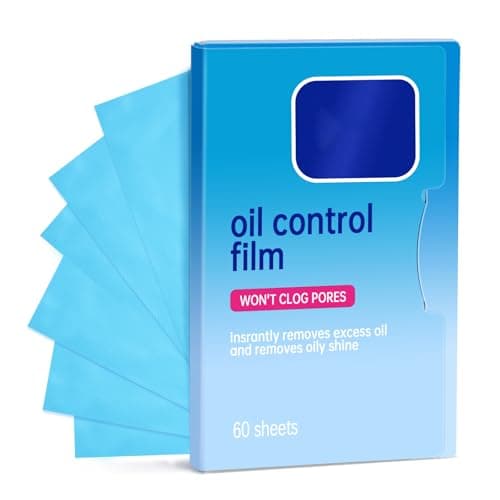1 Pack Oil Blotting Sheets for Face (60 Sheets) - Oil Absorbing Blotting Papers for Oily Skin, Makeup-Friendly & Portable Oil Wipes - Image 1