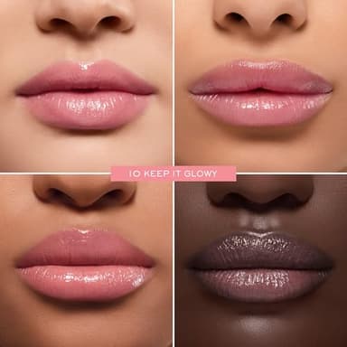 Lancôme Lip Idôle Squalane - 12 Butterglow Hydrating Lip Balm - Instant Shine & Lasting Hydration - 10 KEEP IT GLOWY (Sheer Pink) - Image 7