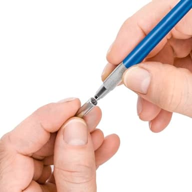 STAEDTLER Mars Tehnical Mechanical Pencil, 2mm (#2) Lead Holder with Built-in Sharpener - Drawing & Sketching Pencil with Metal Clip & Push-Button Lead Advance - Image 4
