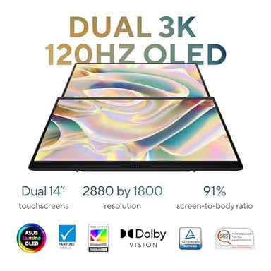 ASUS Zenbook DUO Laptop, Dual 14” OLED 3K 120Hz Touch Display, Evo, Intel Core Ultra 9 285H, Intel Arc Graphics, 32GB RAM, 1TB SSD, Windows 11, UX8406CA-PS99T - Image 5