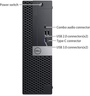 Dell OptiPlex 7050 SFF Desktop Computer PC with 24" FHD Monitor, Intel Core i5-6500, 16 GB RAM, 512 GB SSD, Keyboard & Mouse, Windows 11 Pro (Renewed) - Image 5