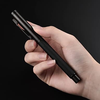 Hongdian Black Forest Fountain Pen Medium Nib Classic Design with Converter and Metal Pen Case Set - Image 8
