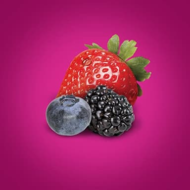 Amazon Basic Care Heartburn & Gas SuperChews Chewable Tablets, Mixed Berry, 82 Count (Previously SoundHealth) - Image 2