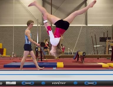 VOFiTNY All Purpose Gymnastics Air Mat 13’x3.3’x4’’ Sturdy Tumble Track for Home/Gym - Image 3