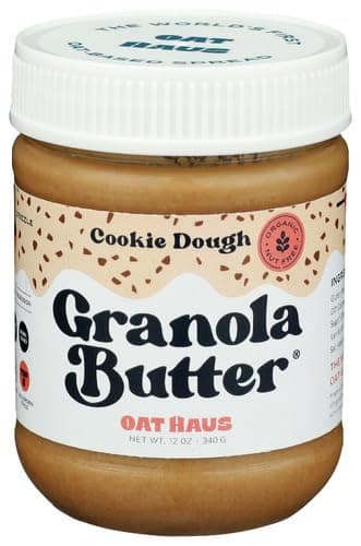O.at Haus Cookie Dough Granola Butter 12 oz (Pack of 6) - Image 1