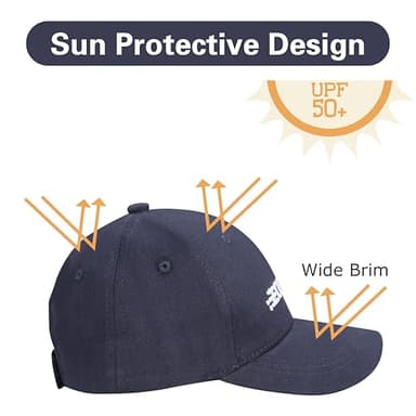 ECOSUMA Baby Ball Cap 0-6 Months Navy - Image 4