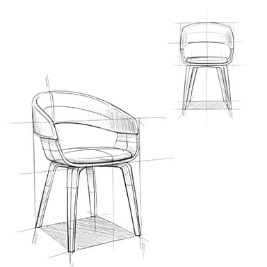 SIMPLIHOME Lowell Dining Chairs - Upholstered Walnut Finish Bentwood Frame and Linen-Style Fabric Kitchen Chair in Light Grey, Modern Dining Room Seating with Curved Back and Padded Seat - Image 14