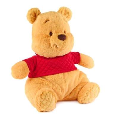 GUND Disney Official Winnie The Pooh Oh So Snuggly Plush, Teddy Bear Stuffed Animal for Babies and Infants, Yellow, 12.5” - Image 4