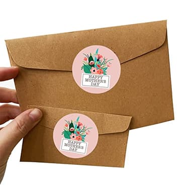 Happy Mother's Day Stickers,2 Inch Mother's Day Gift Tag for Card,Presents Package Bag,240 Pcs Per Pack - Image 2