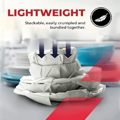 70 Sheets Newsprint Packing Paper Sheets for Moving, Shipping, Box Filler, Wrapping and Protecting Fragile Items 1.8 Lbs (26” x 15”) - Image 3