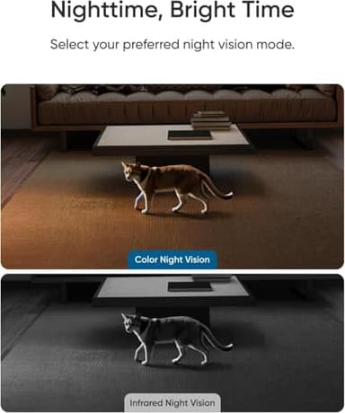 eufy Indoor Cam E30, Latest Generation, 4K UHD Security Camera, Pet/Dog/Baby Camera with Phone app, Color Night Vision, Human/Pet Auto Tracking, 360 Pan-Tilt, Works with Homekit - Image 5