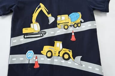 Little Hand Construction Truck Boys 4 Pieces Pajamas Sets Cotton Pjs Children Sleepwear Bulldozer Toddler Jammies 4t - Image 5
