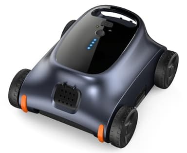 Cordless Pool Vacuum for Above Ground Pool, Robotic Pool Cleaner for Floor Cleaning, 130 Min Runtime, Powerful Suction, Self-Parking, Above Ground Pool Vacuum for Inground Pools up to 1291 Sq.ft - Image 1