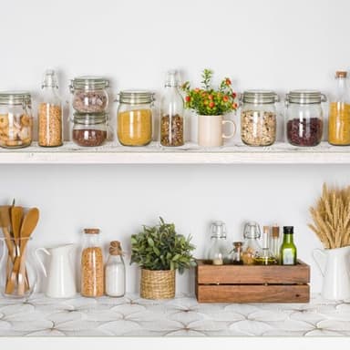 Quttisay Shelf Liner for Kitchen Cabinets,Non Adhesive Cabinet Liner,Non-Slip Drawer Liner,Waterproof Shelf Liner Easy to Clean Strong Grip Liner for Cabinets,Drawers,Cupboard，(Flower 17.3in x 10FT) - Image 5