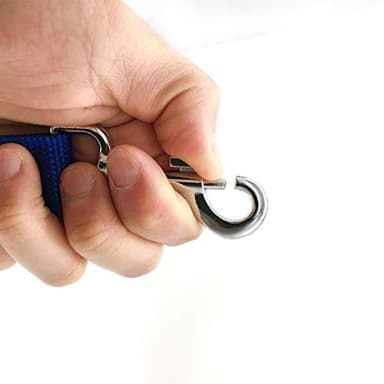 10FT Adjustable Dog Leash, Nylon Dog Leashes for Medium Large Dogs (Blue) - Image 5